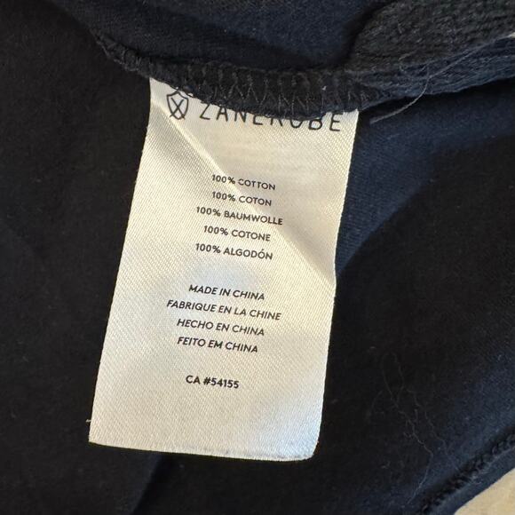 Zanerobe Black Geometric Short Sleeve T-Shirt Medium - Picture 5 of 12